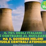 ITALIANI SEMPRE PIÙ GREEN: IL 75% È CONTRARIO AL NUCLEARE