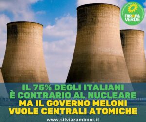 Scopri di più sull'articolo ITALIANI SEMPRE PIÙ GREEN: IL 75% È CONTRARIO AL NUCLEARE