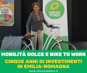 Scopri di più sull'articolo MOBILITÀ DOLCE E BIKTE TO WORK: CINQUE ANNI DI INVESTIMENTI IN EMILIA-ROMAGNA