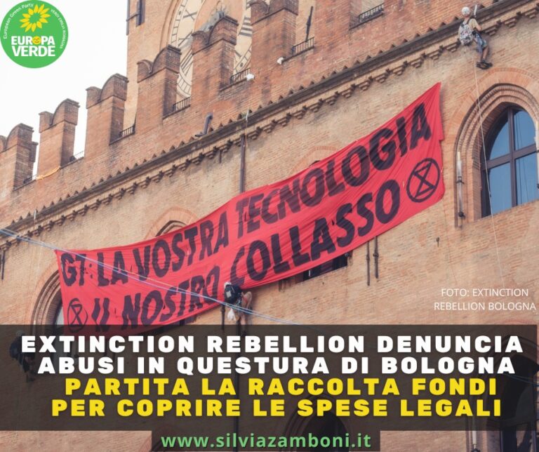 Scopri di più sull'articolo RACCOLTA FONDI DI EXTINCTION REBELLION PER COPRIRE SPESE LEGALI.