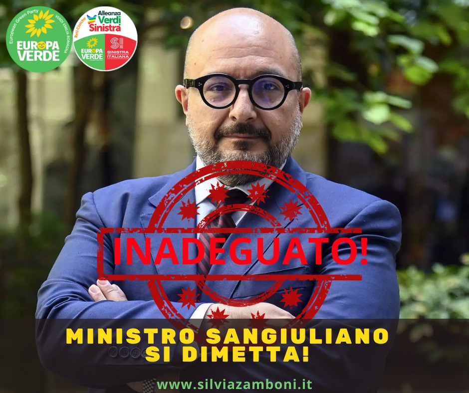 Al momento stai visualizzando MINISTRO SANGIULIANO SI DIMETTA!