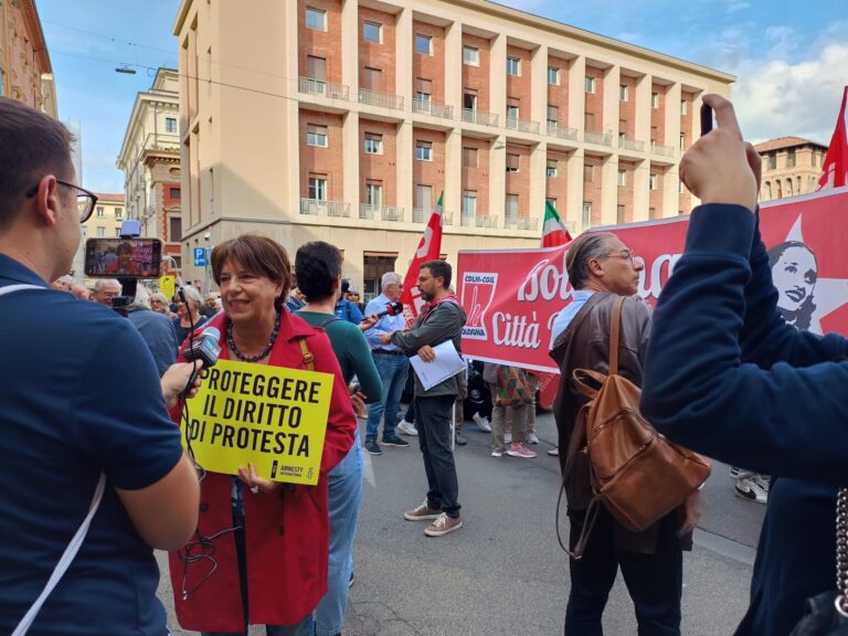 Scopri di più sull'articolo MANIFESTAZIONE INDETTA DA CGIL BOLOGNA E UIL NEL PRIMO POMERIGGIO CONTRO IL DISEGNO DI LEGGE SICUREZZA, CHE HO RIBATTEZZATO “STATO DI POLIZIA”