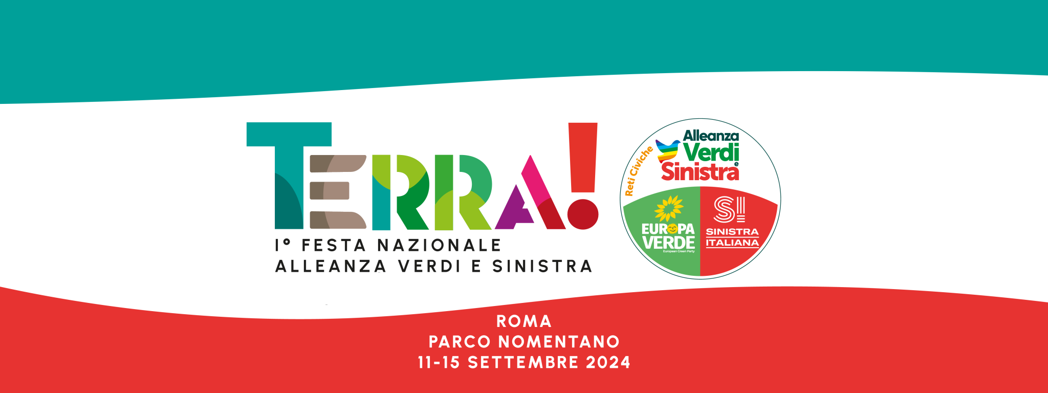 Al momento stai visualizzando ALLA FESTA NAZIONALE DI AVS – ALLEANZA VERDI SINISTRA, DALL’11 AL 15 SETTEMBRE