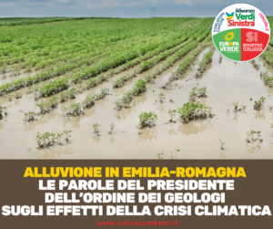 Scopri di più sull'articolo ALLUVIONE IN EMILIA-ROMAGNA: LE PAROLE DEL PRESIDENTE DELL’ORDINE DEI GEOLOGI  SUGLI EFFETTI DELLA CRISI CLIMATICA