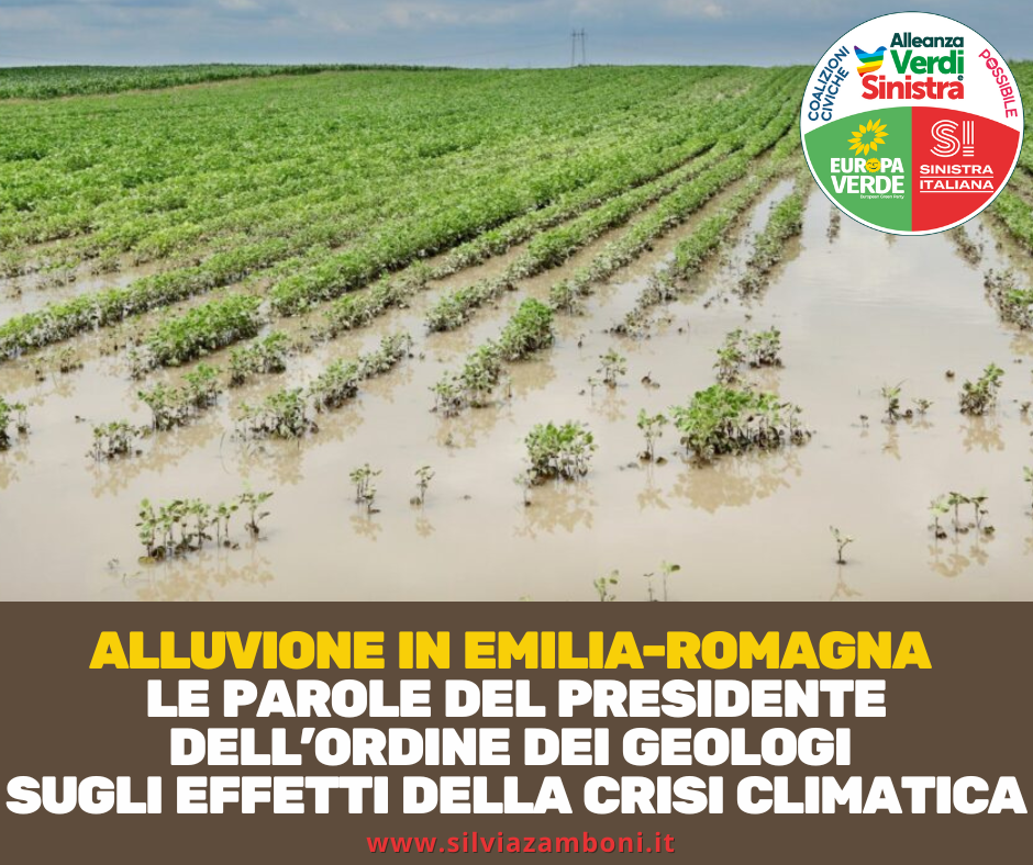 Al momento stai visualizzando ALLUVIONE IN EMILIA-ROMAGNA: LE PAROLE DEL PRESIDENTE DELL’ORDINE DEI GEOLOGI  SUGLI EFFETTI DELLA CRISI CLIMATICA