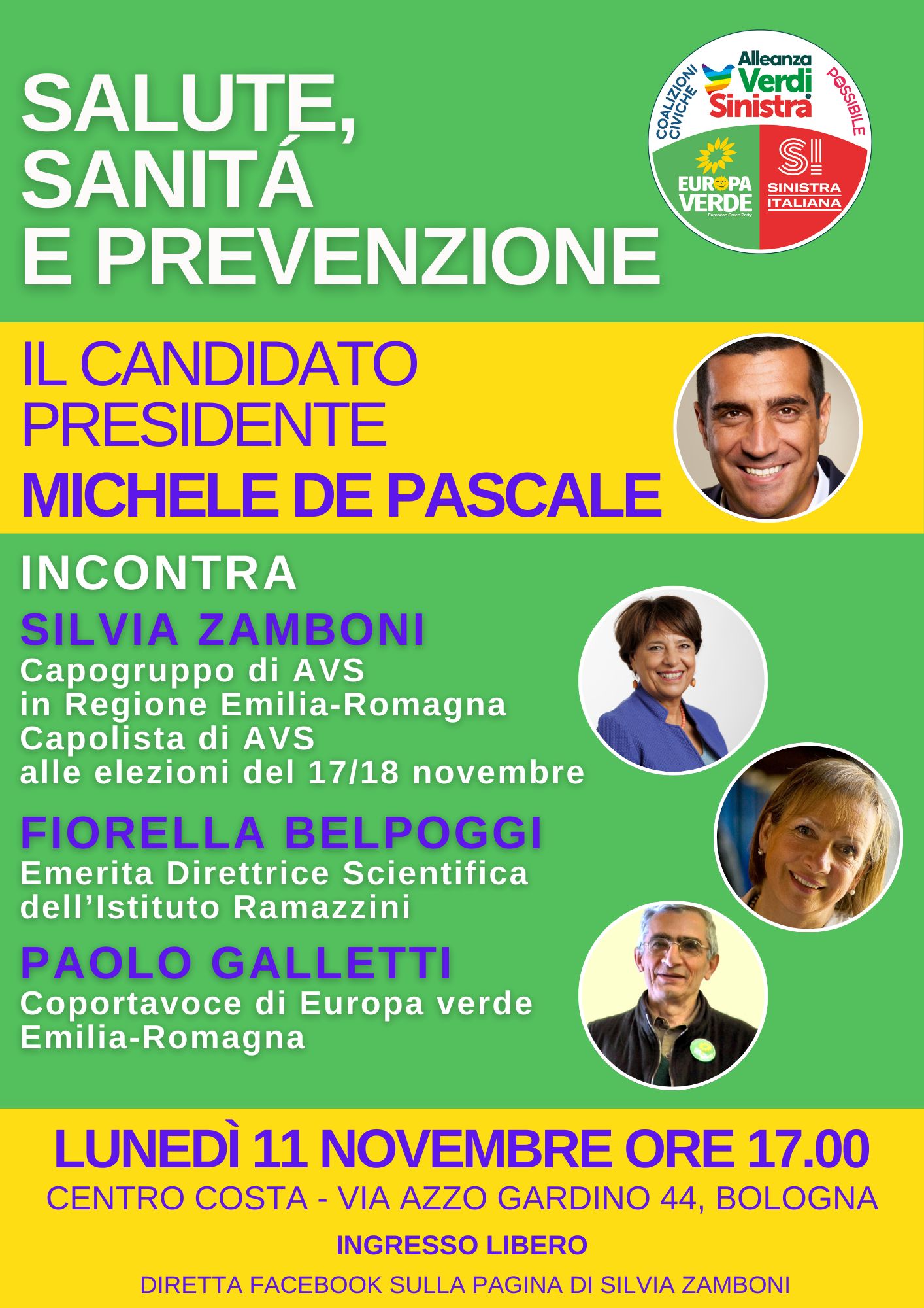 Al momento stai visualizzando SALUTE, SANITÁ E PREVENZIONE. INCONTRO CON IL CANDIDATO MICHELE DE PASCALE