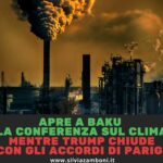 AL VIA LA CONFERENZA SUL CLIMA DI BAKU