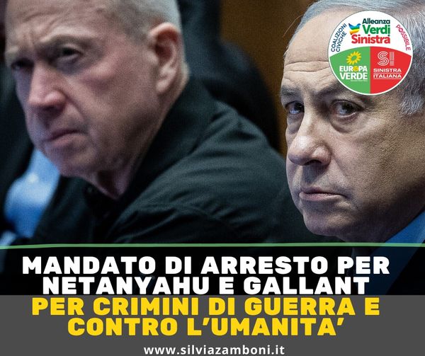 Al momento stai visualizzando MANDATO DI ARRESTO PER NETANYAHU E GALLANT PER CRIMINI DI GUERRA E CONTRO L’UMANITA’